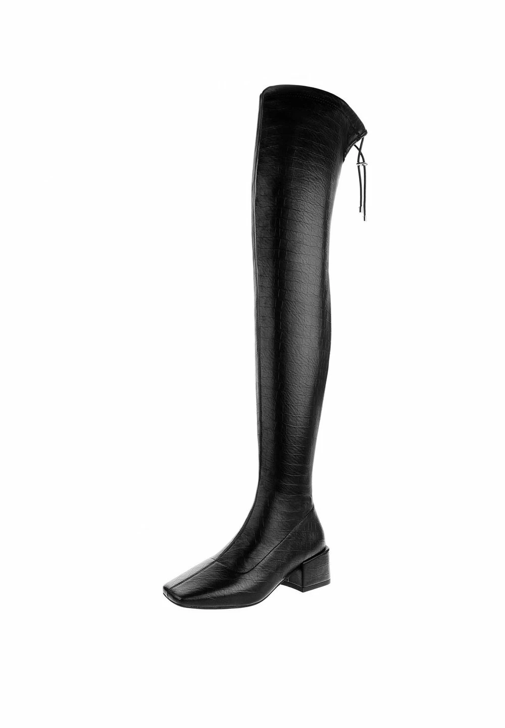 PRIMA MODA TARGINANO - Cuissardes Prix Malin bottes carré femme 4 PRIMA MODA TARGINANO - Cuissardes Prix Malin bottes carré femme – Image 2