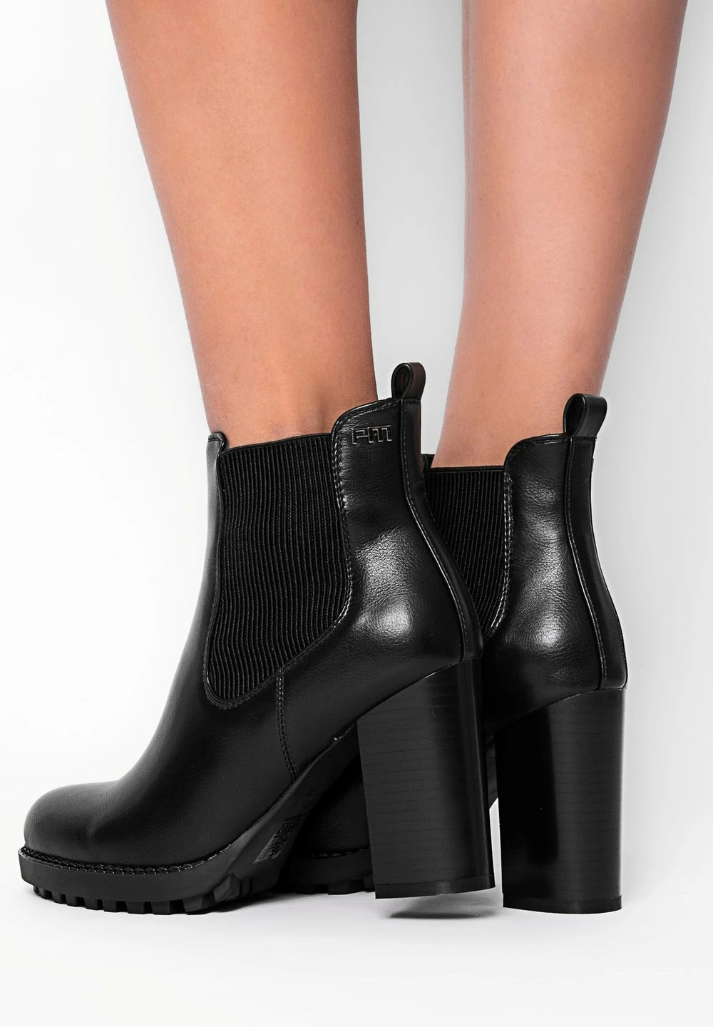 PRIMA MODA NUVOLENTO - Bottines à talons hauts Prix Accessible chaussures à talons rond femme 3 PRIMA MODA NUVOLENTO - Bottines à talons hauts Prix Accessible chaussures à talons rond femme