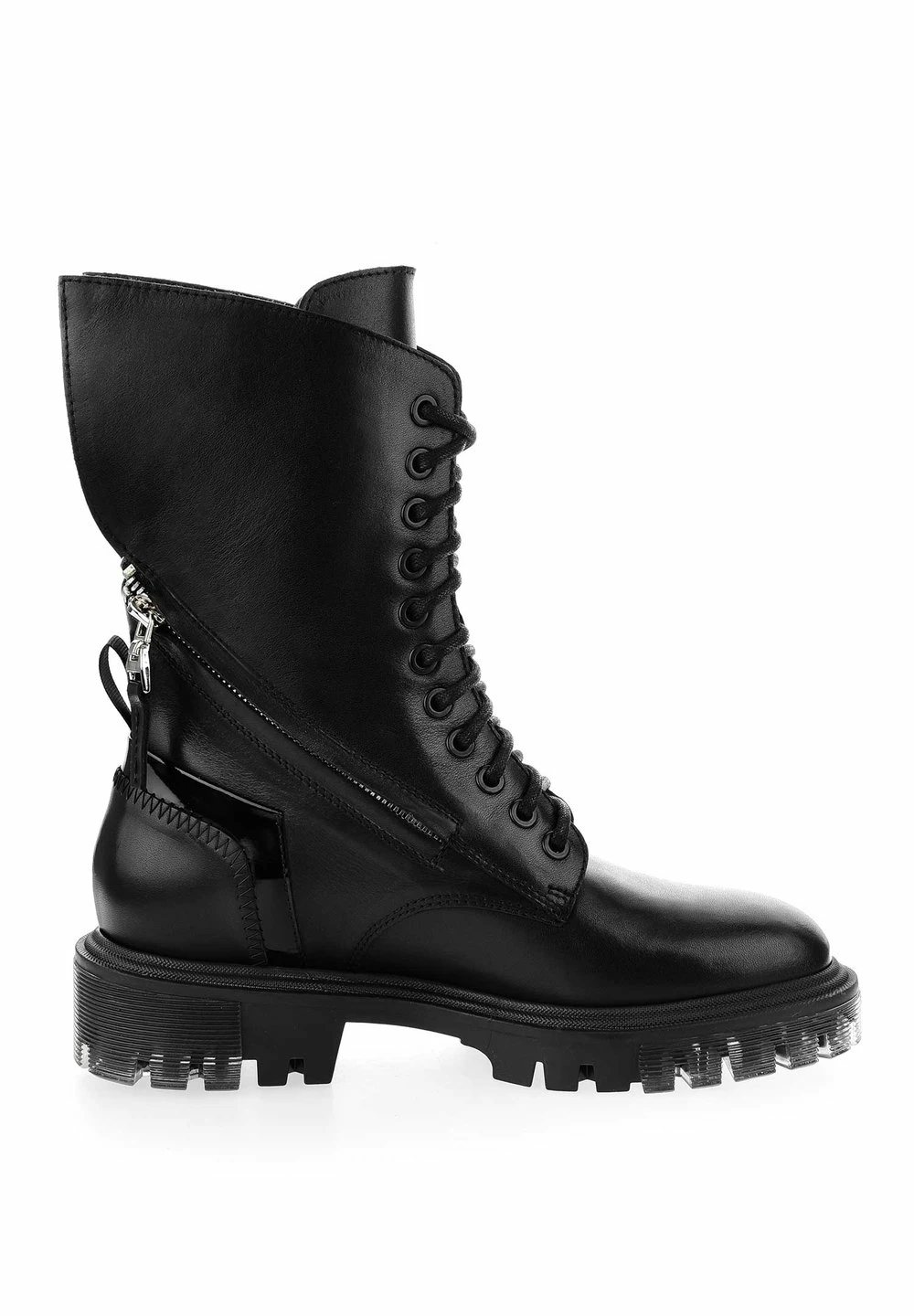 PRIMA MODA PASTENA - Bottes à lacets Vendre rond femme 6 PRIMA MODA PASTENA - Bottes à lacets Vendre rond femme – Image 4