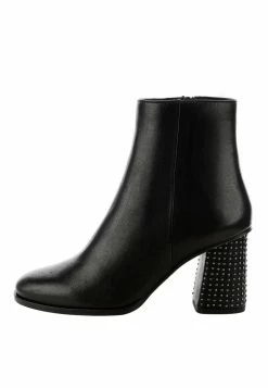 Rabais PRIMA MODA TAENA - Bottines à talons hauts chaussures à talons rond femme
