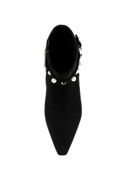 PRIMA MODA Bas Prix LAGO - Bottines à talons hauts chaussures à talons pointu femme -myMo Soldes 4df77da4ac1841ffa5751b61ec534140