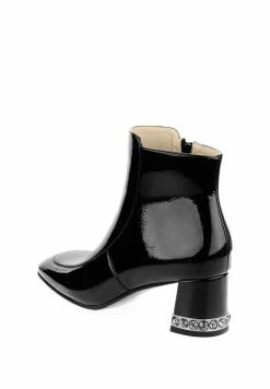 PRIMA MODA Bas Prix ALBISANO - Boots à talons bottines carré femme -myMo Soldes 6288978fb47746acbeced55f42484e99