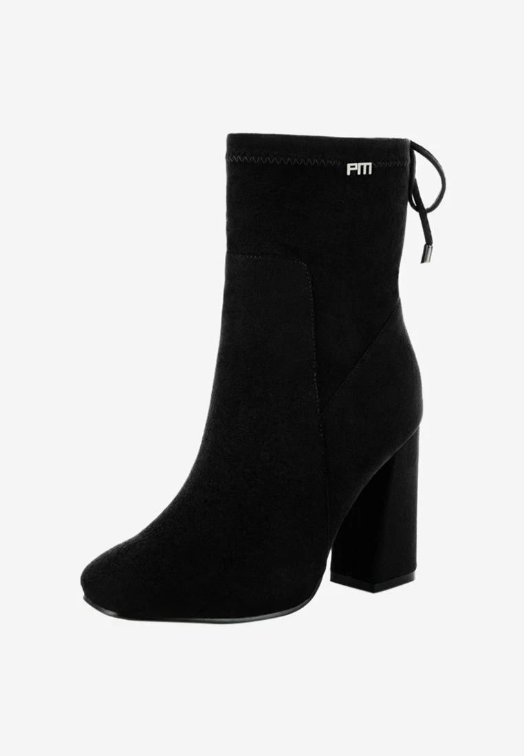 Rabais PRIMA MODA VIONE - Bottines à talons hauts chaussures à talons rond femme 4 Rabais PRIMA MODA VIONE - Bottines à talons hauts chaussures à talons rond femme – Image 2