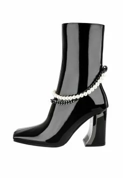 PRIMA MODA Authentique 100% TAVOLERO - Bottes à talons hauts chaussures à talons carré femme