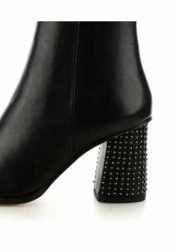 Rabais PRIMA MODA TAENA - Bottines à talons hauts chaussures à talons rond femme -myMo Soldes 824eac03b560489b9125b1a7e9e1b20c