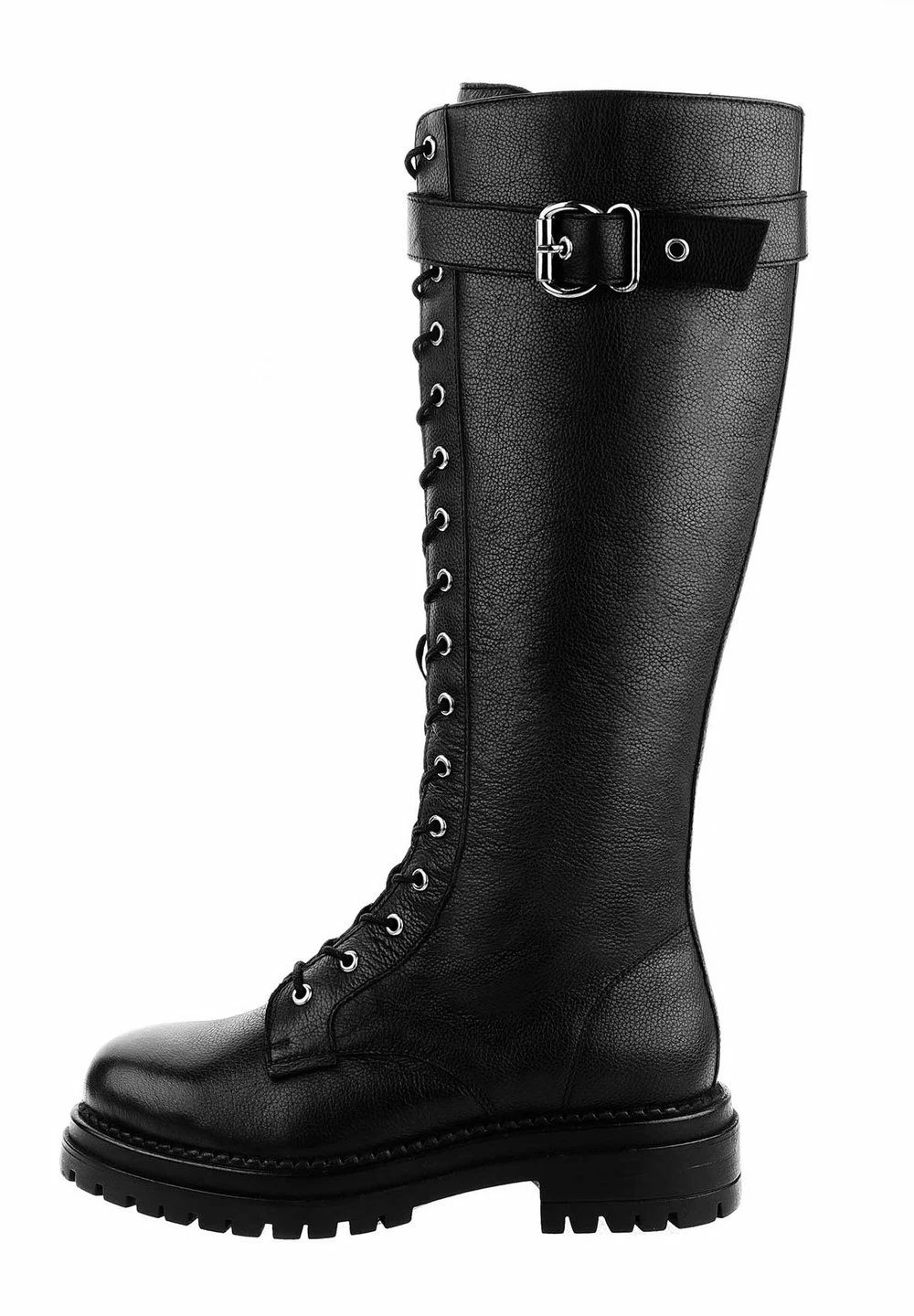 Petit Prix PRIMA MODA Bottes à lacets rond femme 4 Petit Prix PRIMA MODA Bottes à lacets rond femme – Image 2
