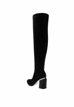 PRIMA MODA ISTRANA - Cuissardes Prix Ourlé bottes pointu femme -myMo Soldes 91f30c3065604cb3a0a65c029ef5f2bd