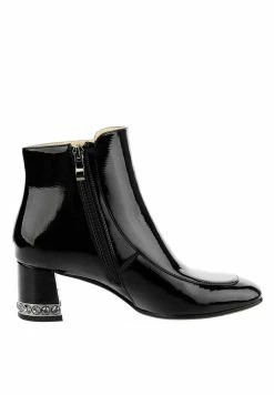 PRIMA MODA Bas Prix ALBISANO - Boots à talons bottines carré femme -myMo Soldes ab158f778308499d8089cfd0ba0112e1