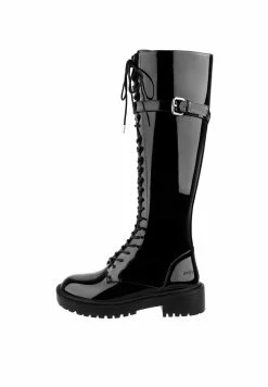 PRIMA MODA Prix Jamais Vus Bottes à lacets rond femme