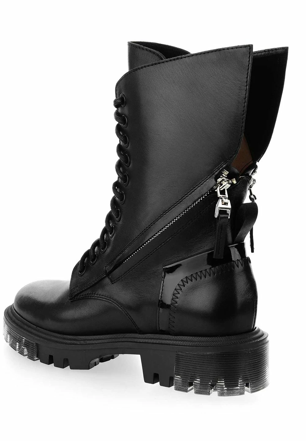 PRIMA MODA PASTENA - Bottes à lacets Vendre rond femme 5 PRIMA MODA PASTENA - Bottes à lacets Vendre rond femme – Image 3