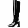 PRIMA MODA Prix Préférentiel CALOVETO CALOVETO - Bottes à talons hauts chaussures à talons carré femme -myMo Soldes cb7e97cc376d44f188adc12669de845e