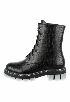 PRIMA MODA MARCHICIELLI - Bottines à lacets Bas Prix rond femme