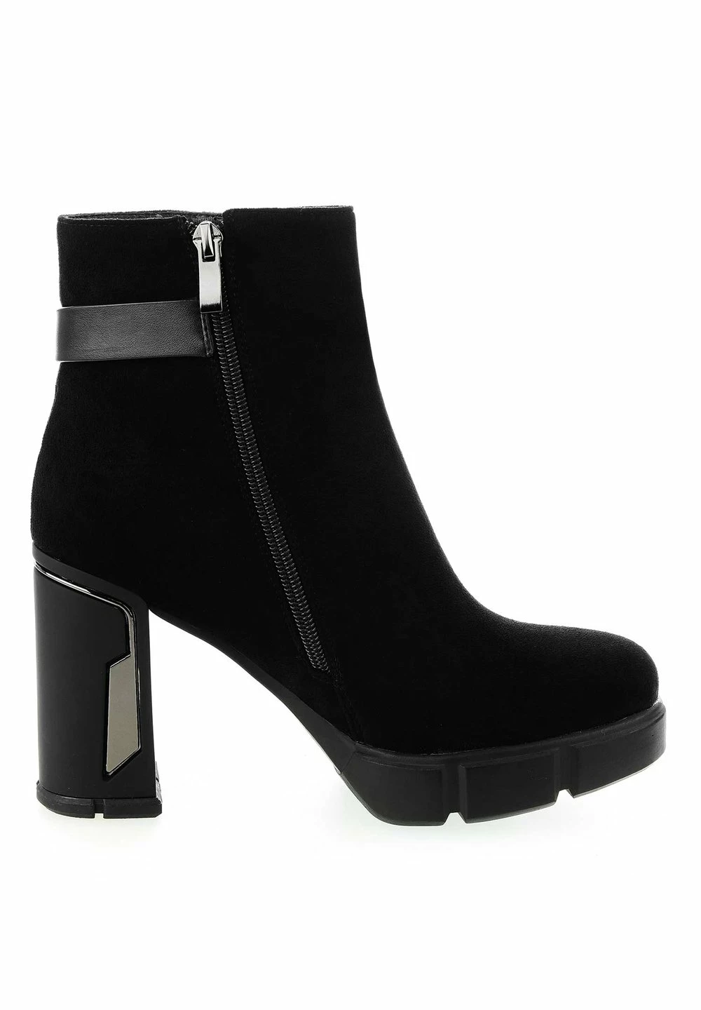 Assurance De l’Authenticité PRIMA MODA VIBIONE - Bottines à talons hauts chaussures à talons rond femme 6 Assurance De l’Authenticité PRIMA MODA VIBIONE - Bottines à talons hauts chaussures à talons rond femme – Image 4